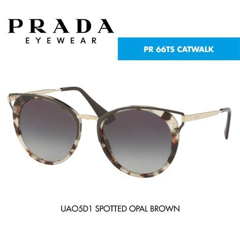 Prada PR66TS Catwalk Brown , Multicolor 